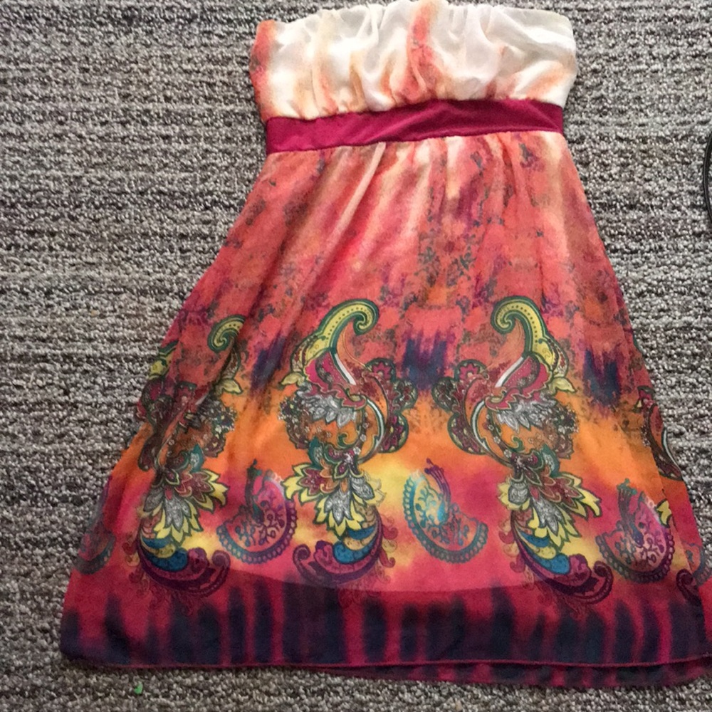 Strapless Dress